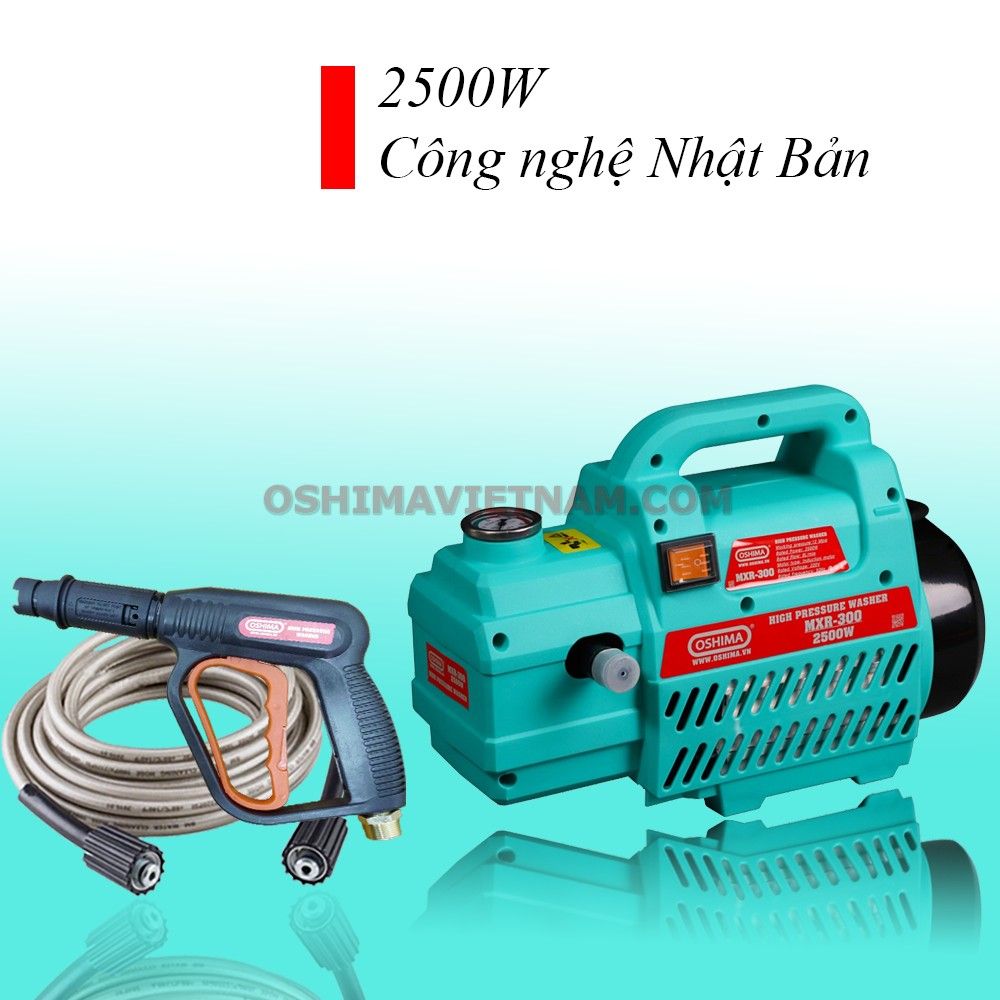 Máy rửa xe gia đình Oshima MXR 300 2850W
