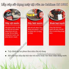 Máy rửa xe gia đình Oshima MXR 190 C