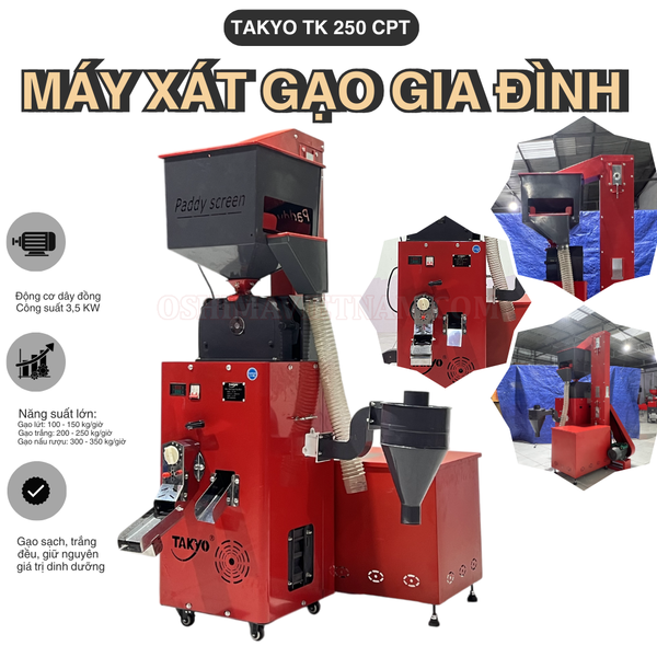 Máy xay xát gạo Takyo TK 250 CPT