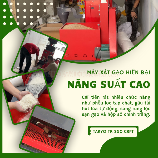 Máy xay xát gạo Takyo TK 250 CRPT