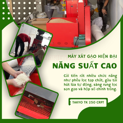 Máy xay xát gạo Takyo TK 250 CRPT
