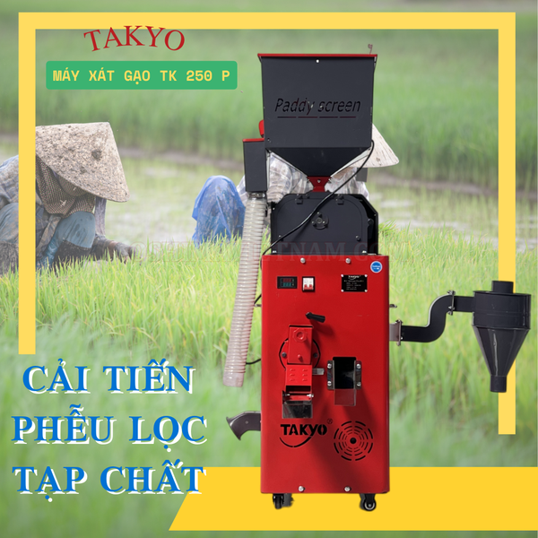 Máy xay xát gạo Takyo TK 250 P