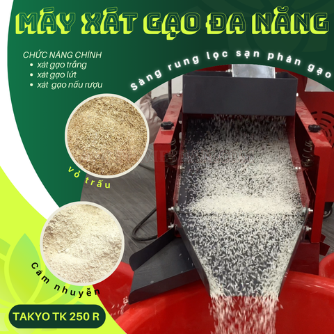 Máy xay xát gạo Takyo TK 250 R