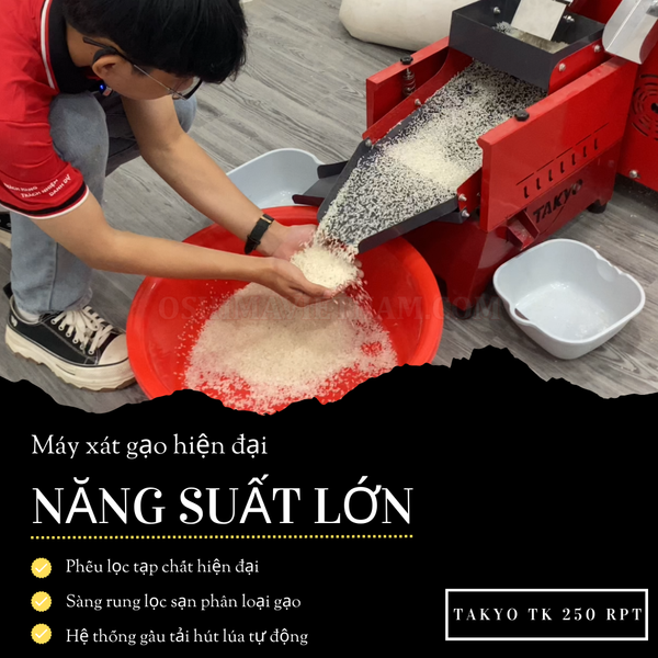 Máy xay xát gạo Takyo TK 250 RPT