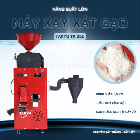 Máy xay xát gạo Takyo TK 250