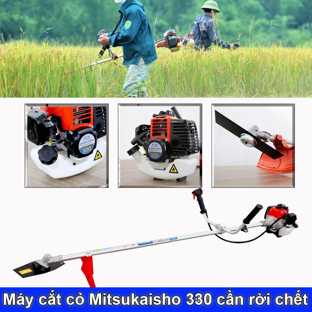 Máy cắt cỏ Mitsukaisho 330 cần rời chết