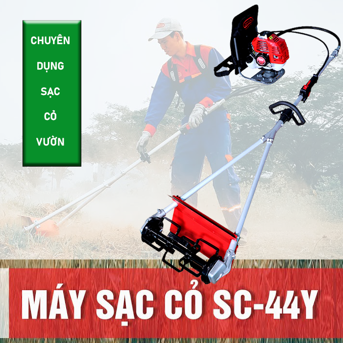 MÁY SẠC CỎ CHỮ Y OSHIMA SC - 44Y