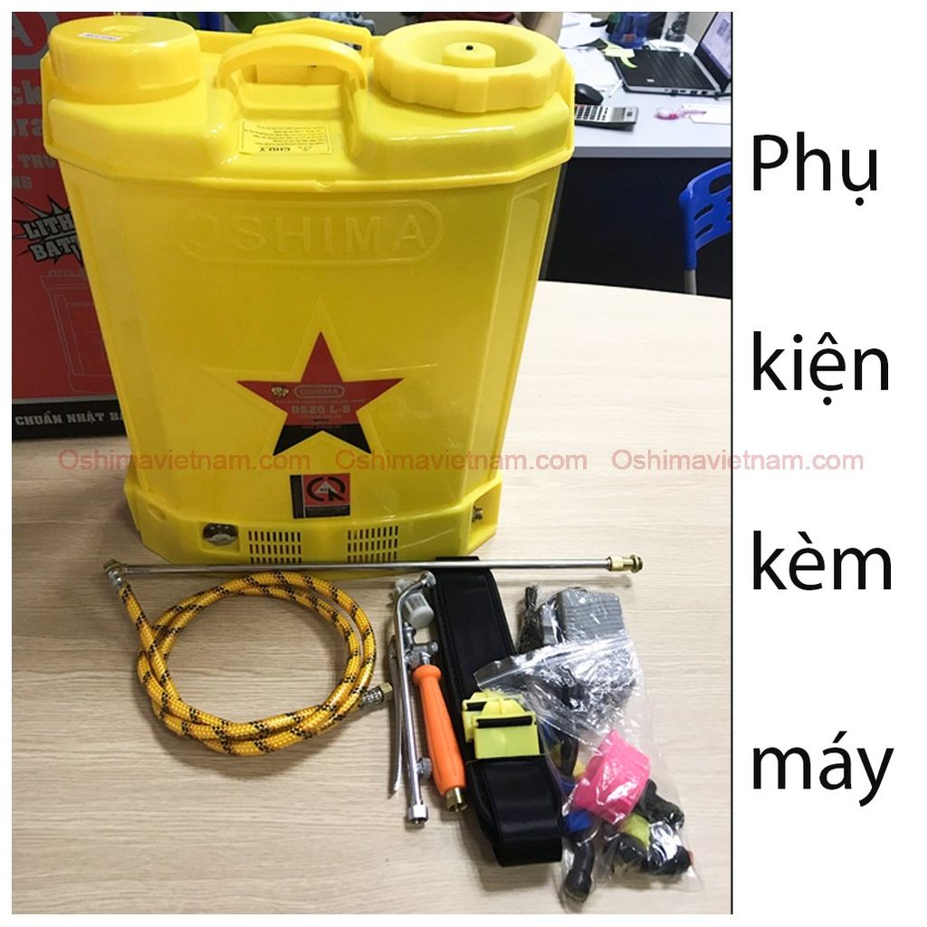 Bình xịt điện Oshima OS 20 L 8