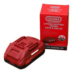 Pin lithium Oshima P21V-2.0Ah D1