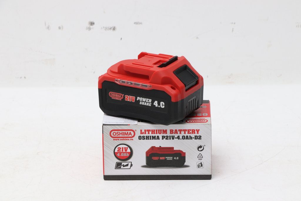 Pin lithium Oshima P21V-4.0 Ah-D2