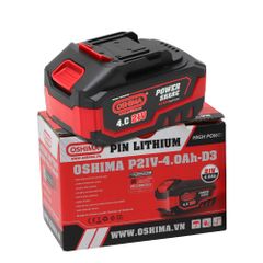 Pin lithium Oshima P21V-4.0 Ah-D3