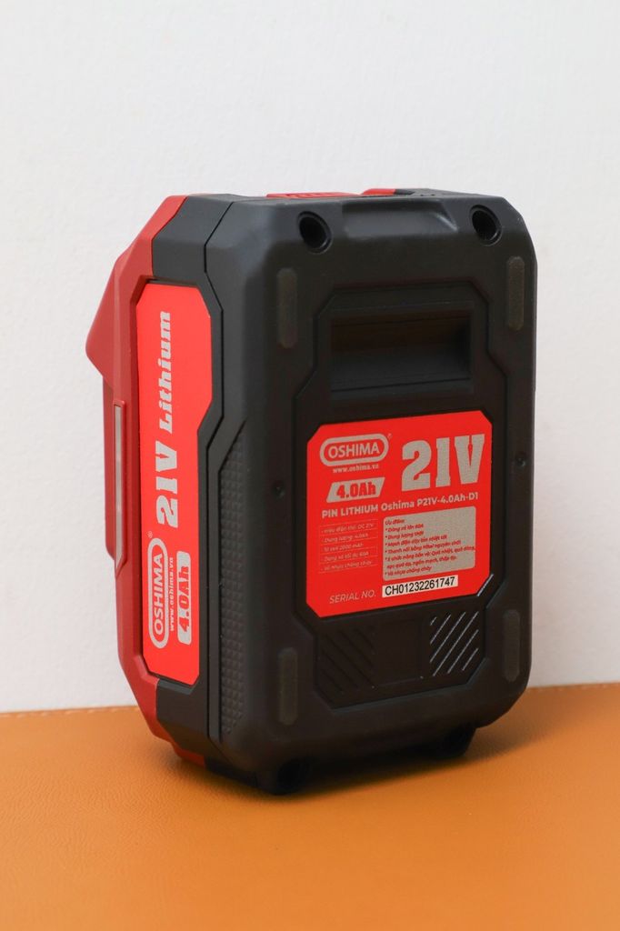 Pin lithium Oshima P21V-4.0Ah-D1