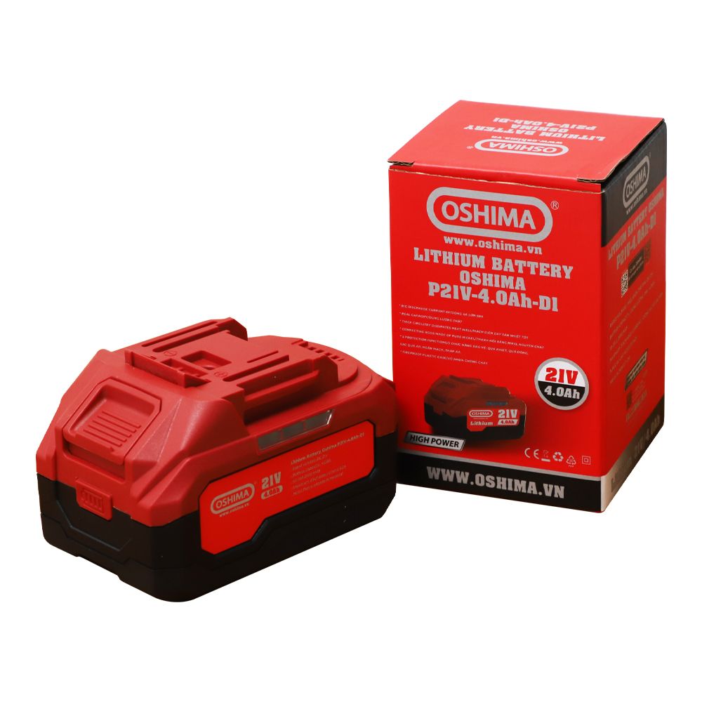 Pin lithium Oshima P21V-4.0Ah-D1