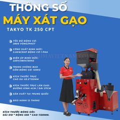 Máy xay xát gạo Takyo TK 250 CPT