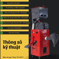 Máy xay xát gạo Takyo TK 250 P