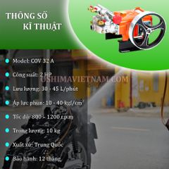 Đầu xịt con ong vàng COV 32 A