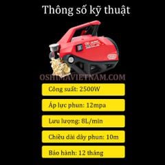Máy xịt rửa Oshima MXR JZ900A1 2500W