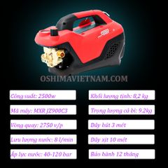 Máy xịt rửa Oshima MXR JZ900C3