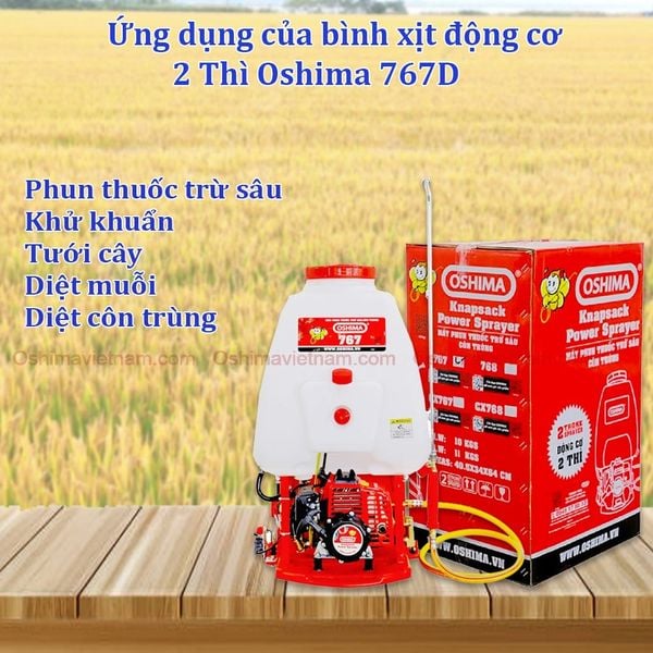 Bình xịt động cơ Oshima 767D