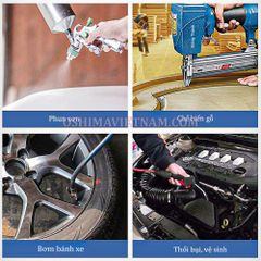 Máy nén khí có dầu Oshima 30 2.0HP Đỏ Điện 1 pha