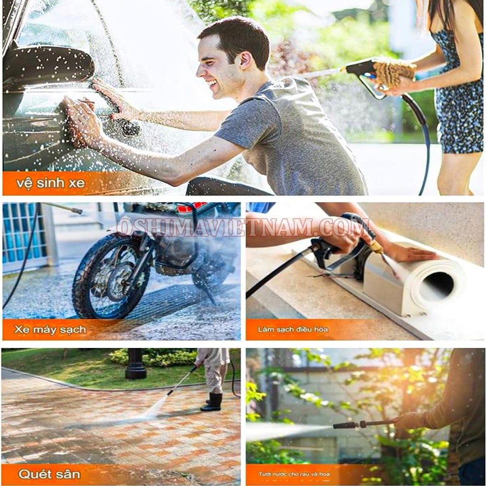 Máy xịt rửa Oshima MXR JZ900A1 2500W
