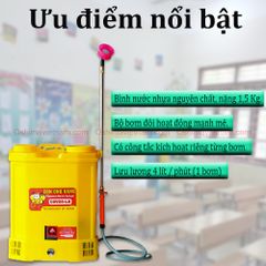 Bình xịt điện con ong vàng COV 20 L 8