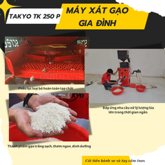 Máy xay xát gạo Takyo TK 250 P