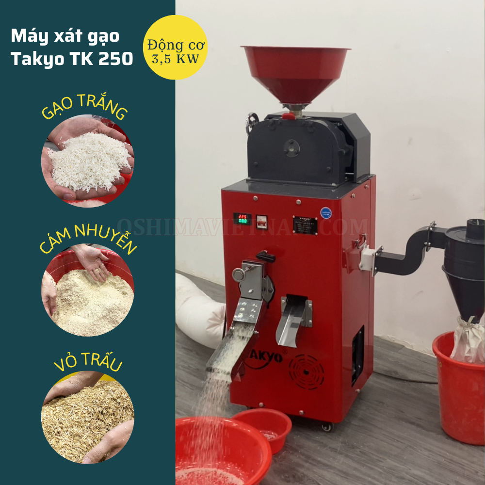 Máy xay xát gạo Takyo TK 250