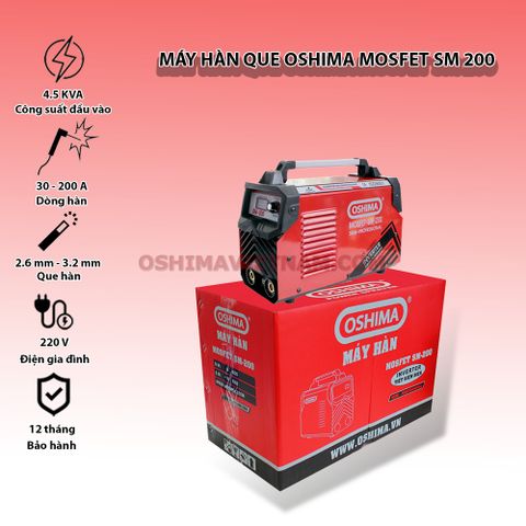 Máy hàn Oshima Mosfet SM 200