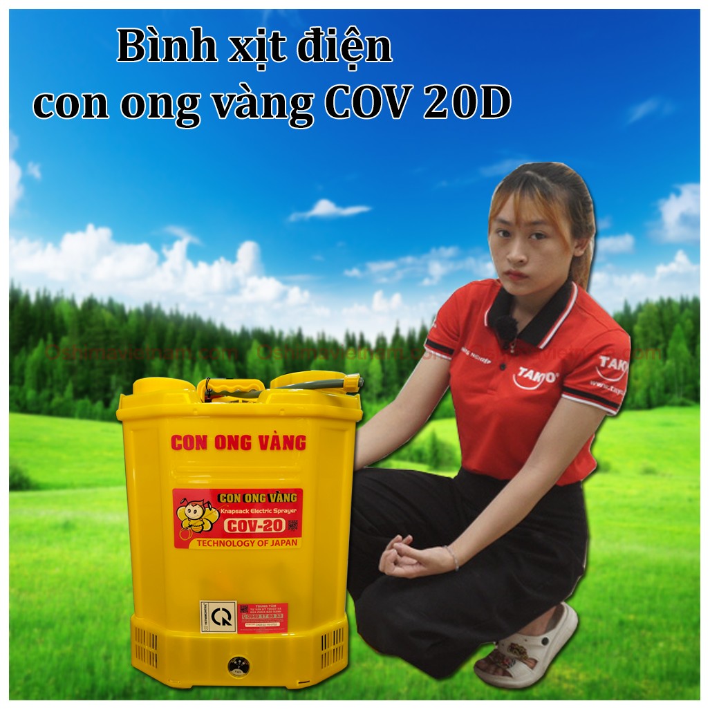 Bình Xịt Điện Con Ong Vàng 20D