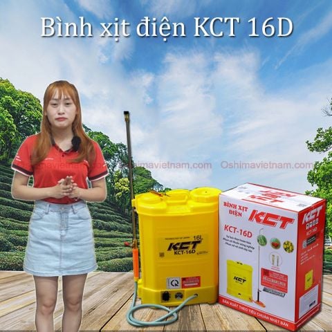 Bình xịt điện KCT 16 D