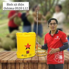 Bình xịt điện Oshima OS 20 L 12