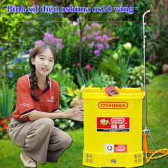 Bình xịt điện Oshima OS 20 vàng