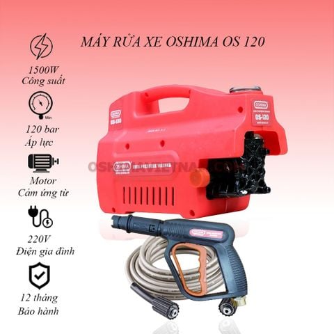 Máy xịt rửa xe gia đình Oshima OS 120