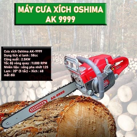 MÁY CƯA XÍCH OSHIMA AK 999