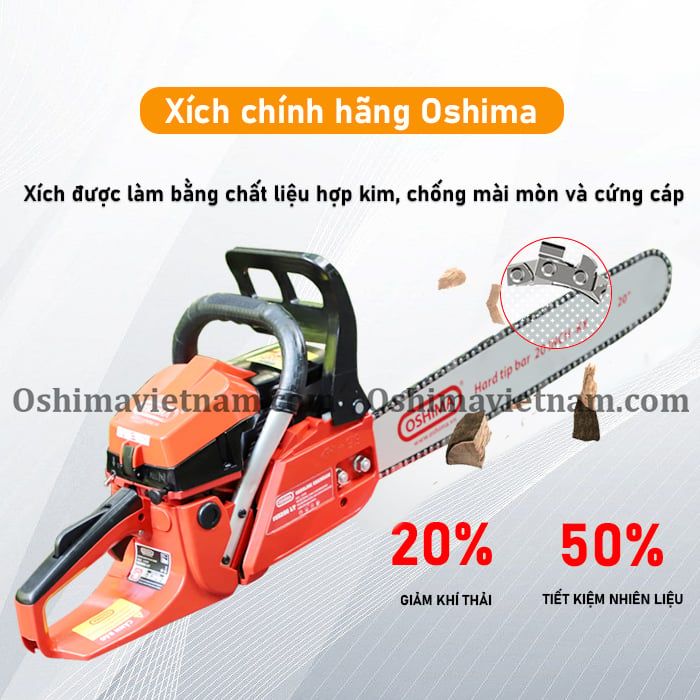 Máy cưa xích Oshima OS 5280 LT 2200W
