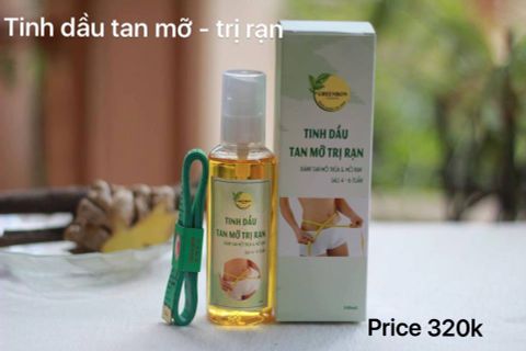 Tinh dầu tan mỡ trị rạn Greenbon