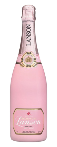 Champagne Lanson Rose Label