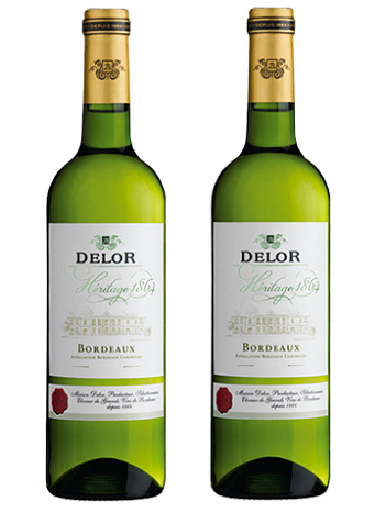 Rượu vang Pháp Delor Héritage 1864 Bordeaux