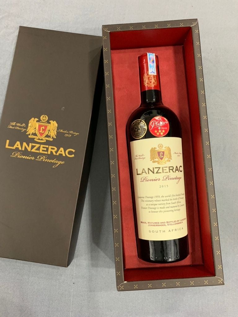 Rượu Vang Nam Phi LANZERAC Pionier Pinotage