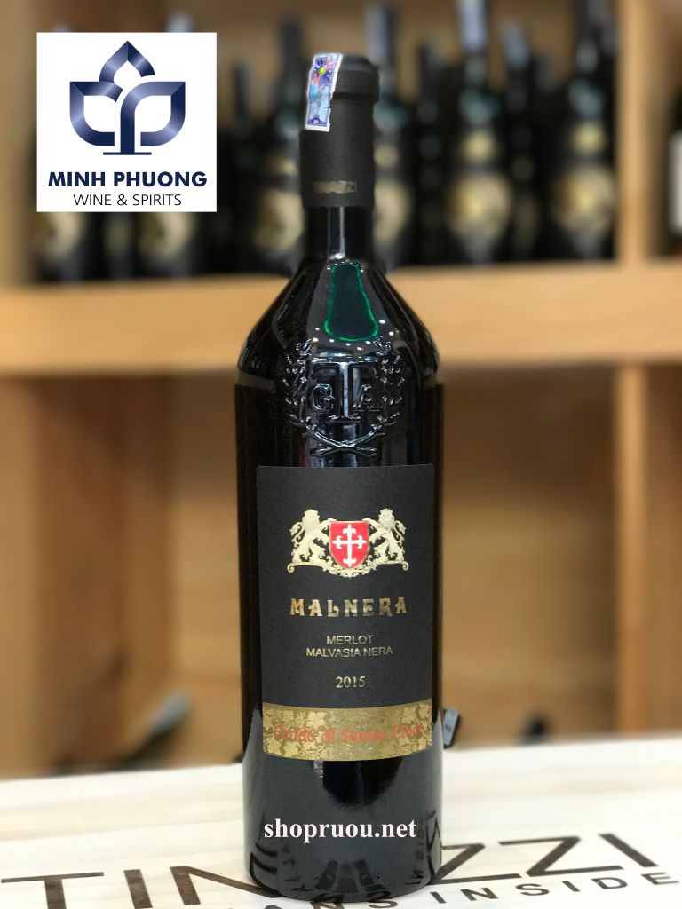 Rượu Vang Ý Malnera Merlot Malvasia nera Salento 2016