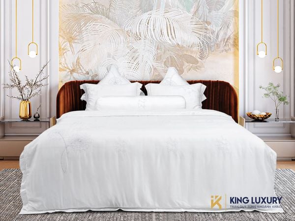 Bộ chăn ga Nature Home Tencel Cotton Bồ Công Anh