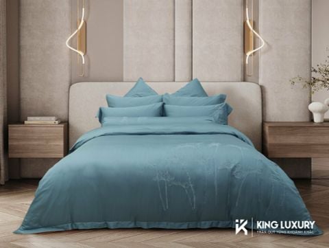 Bộ chăn ga Nature Home Tencel Ngọc Liên Hương