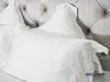 Bộ chăn ga Nature Home Tencel Cotton Trắng Thêu Tay
