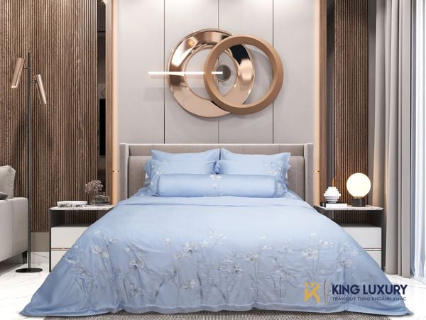 Bộ chăn ga Nature Home Tencel Ngọc Hương Uyển