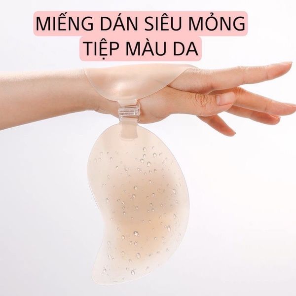  Áo dán ngực tàn hình mango có mắc cài trước 
