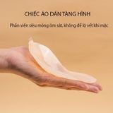  Áo dán ngực tàn hình mango có mắc cài trước 