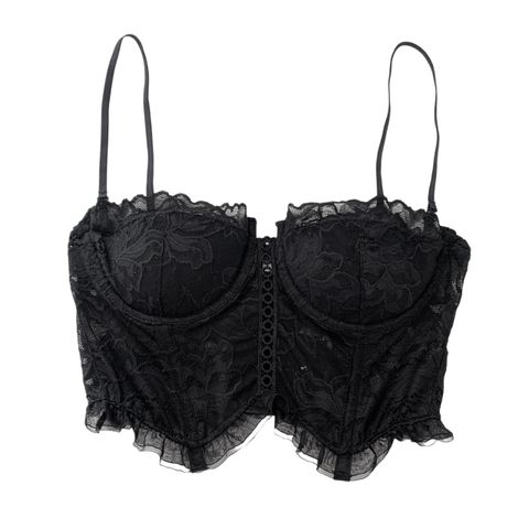  Áo Bralette kiểu corset vải ren sexy có gọng 