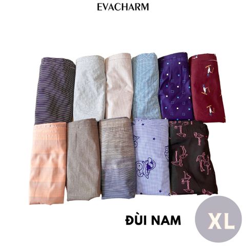  Combo 5 quần short nam màu bất kỳ lưng thun mặc nhà 