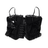  Áo Bralette kiểu corset vải ren sexy có gọng 